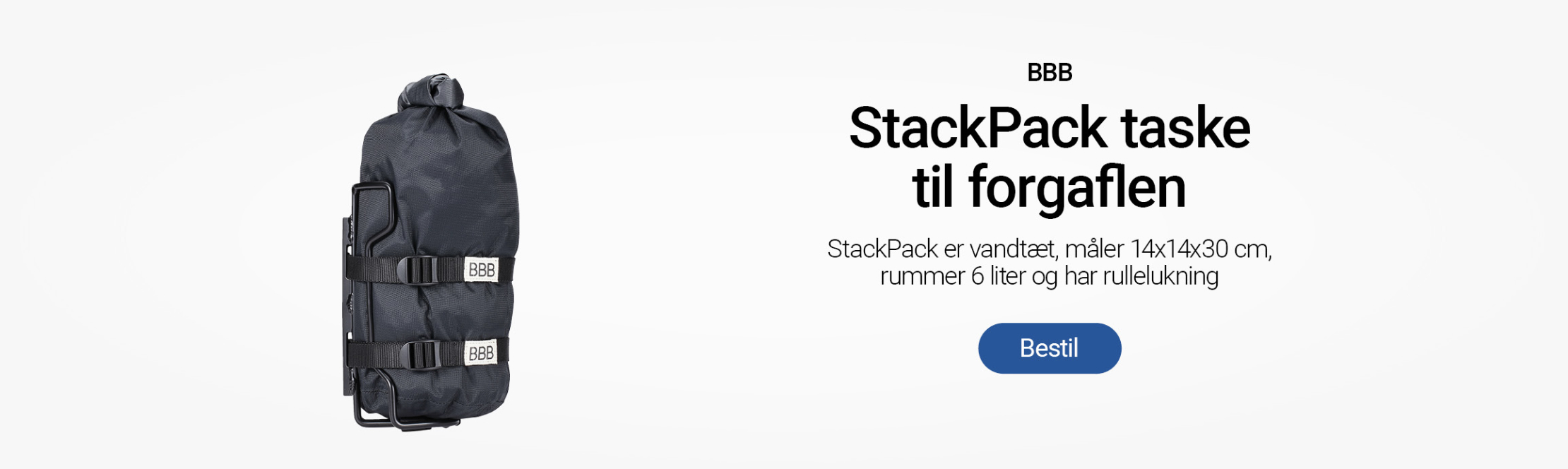 Stackpack taske til forgaffel